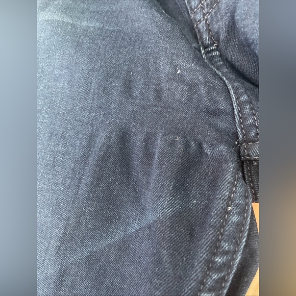 7 for all mankind women’s 28 waist blue skinny jeans inseam 30 - Picture 3 of 8